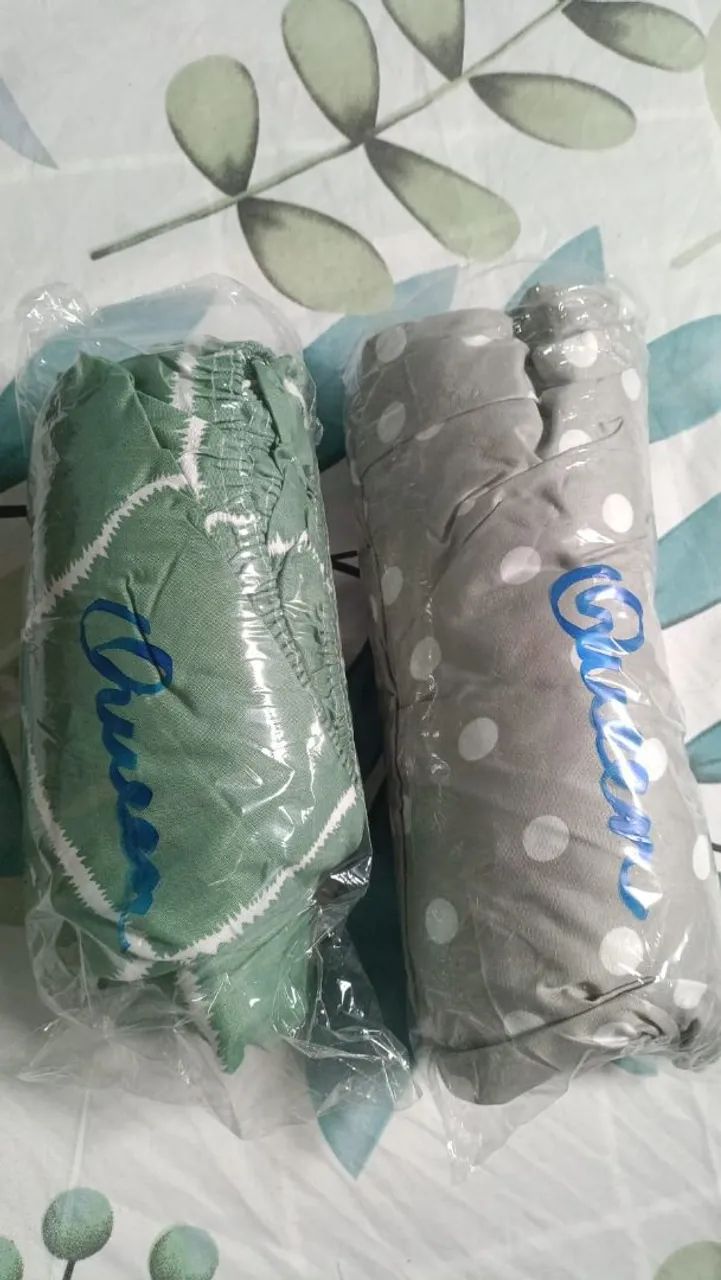 Lençol elástico Queen 