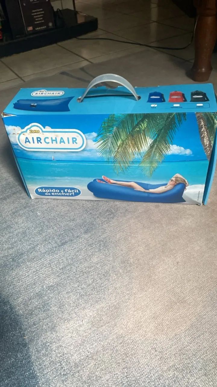 Air Chair Sofá Colchão Inflável Zuru - Foto 5