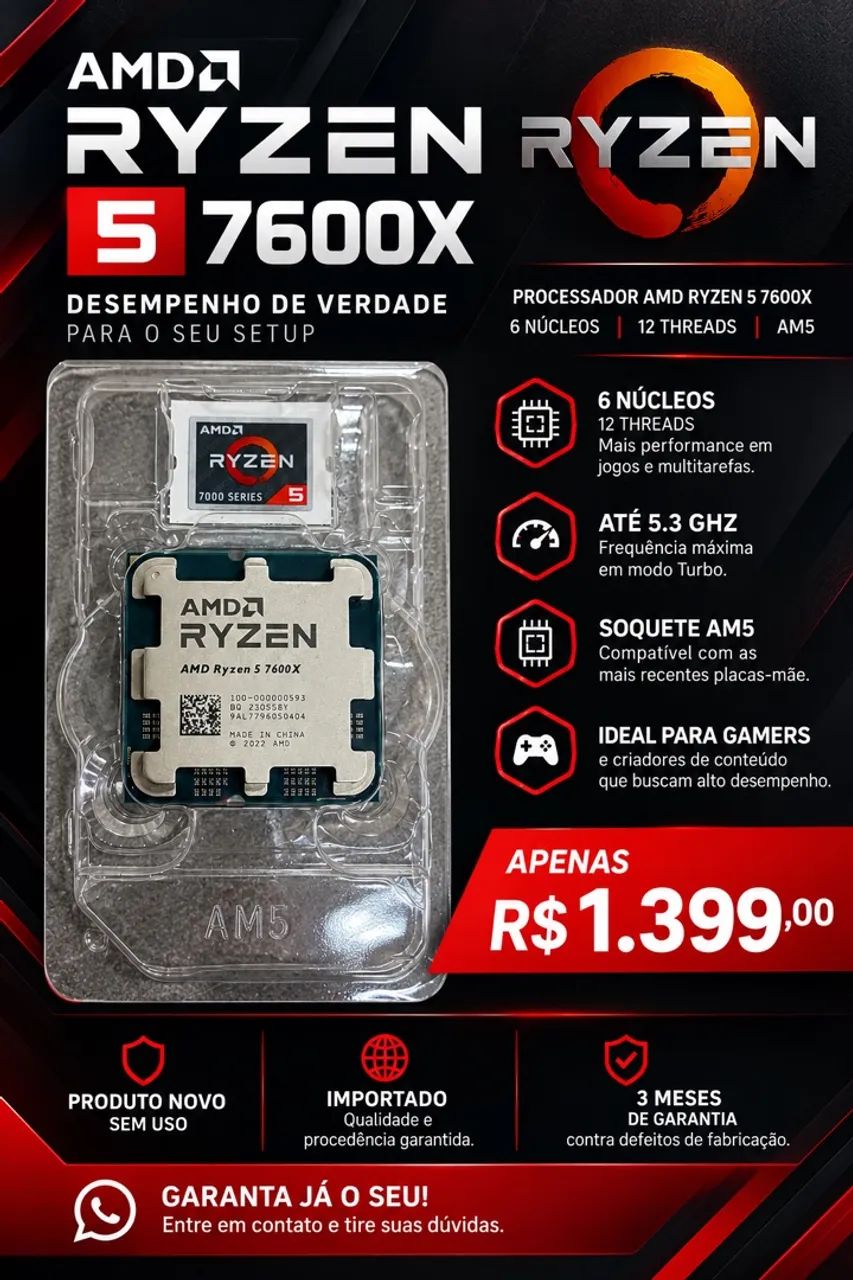 Processador Ryzen 