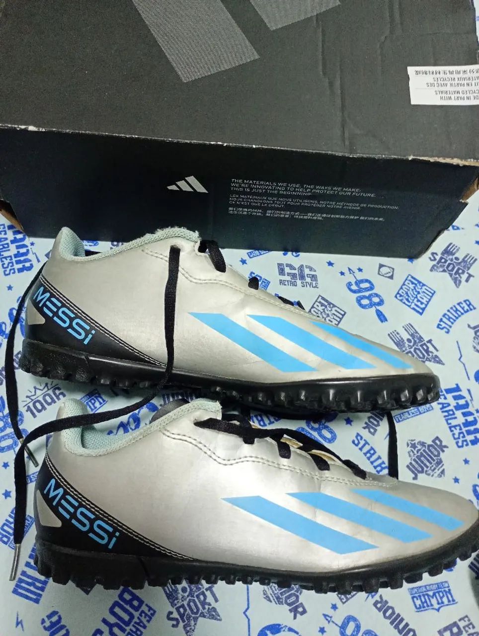 Vende-se chuteira da Adidas versão do Messi - Foto 3