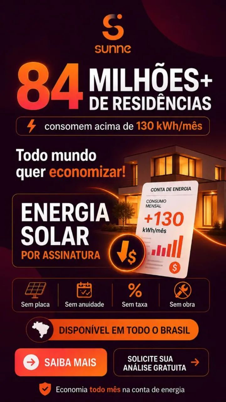 Energia por assinatura, desconto na sua conta de até 24% - Foto 4