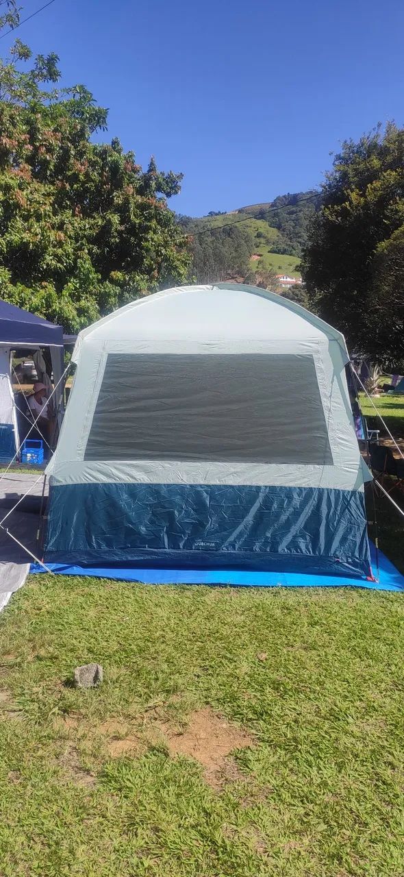 Gazebo Barraca de Camping Base Arpenaz para 6 Pessoas Quechua - Foto 5