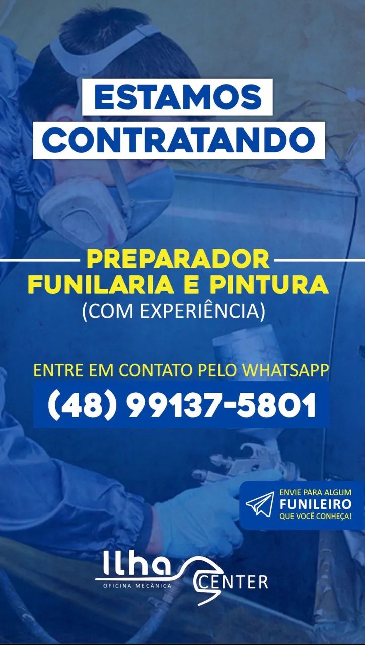 Preparador Pintura Automotiva 