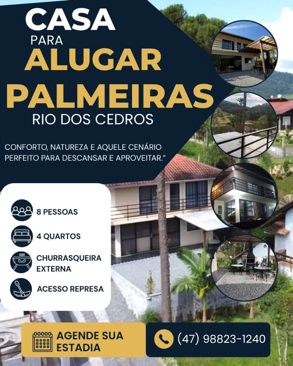 Aluguel em Rio dos Cedros