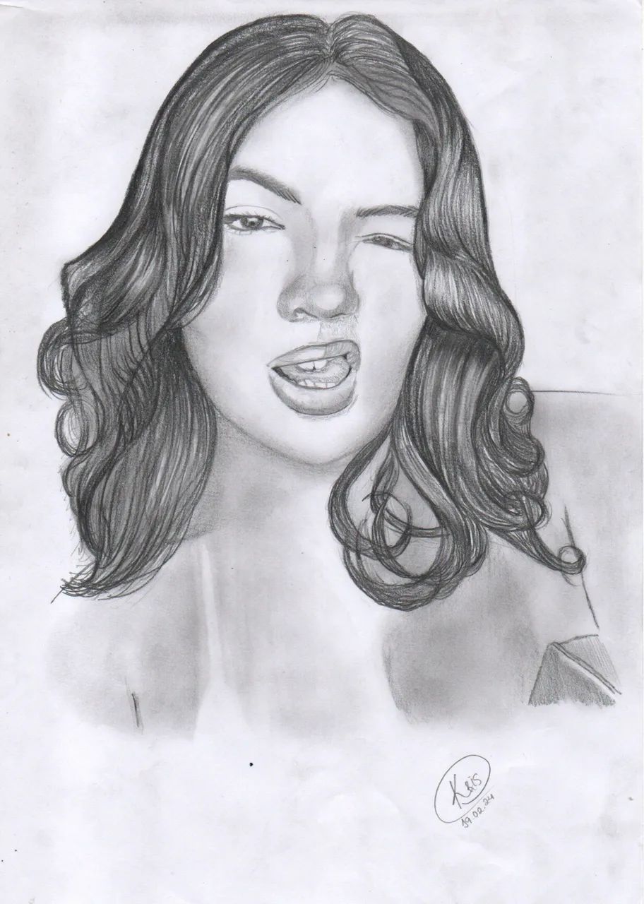 Desenhos de Retrato Realistas à Lápis - Foto 3