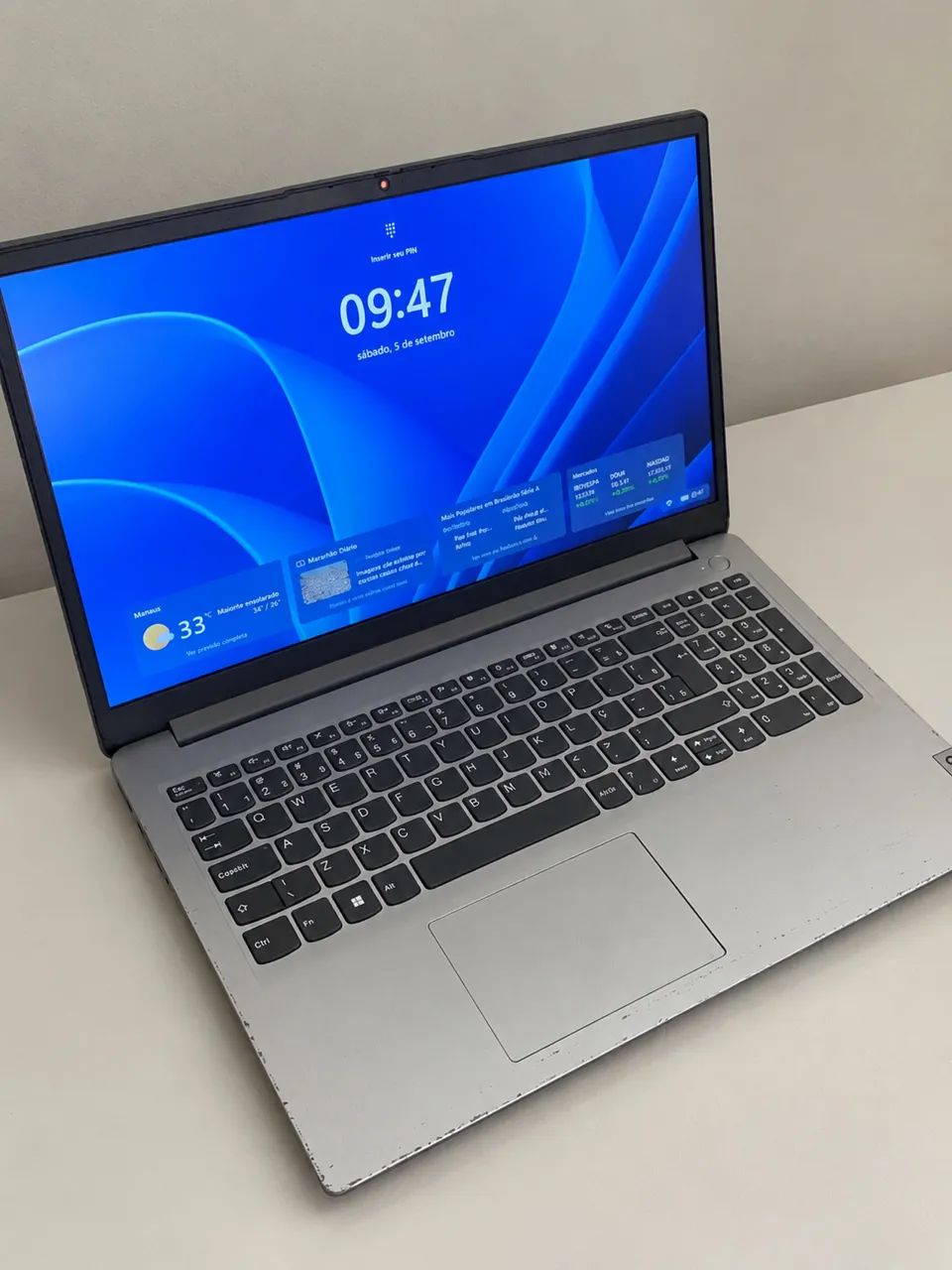 i5 12ª Ger, 16GB RAM, SSD 512GB - Notebook Lenovo IdeaPad 1 - Foto 2