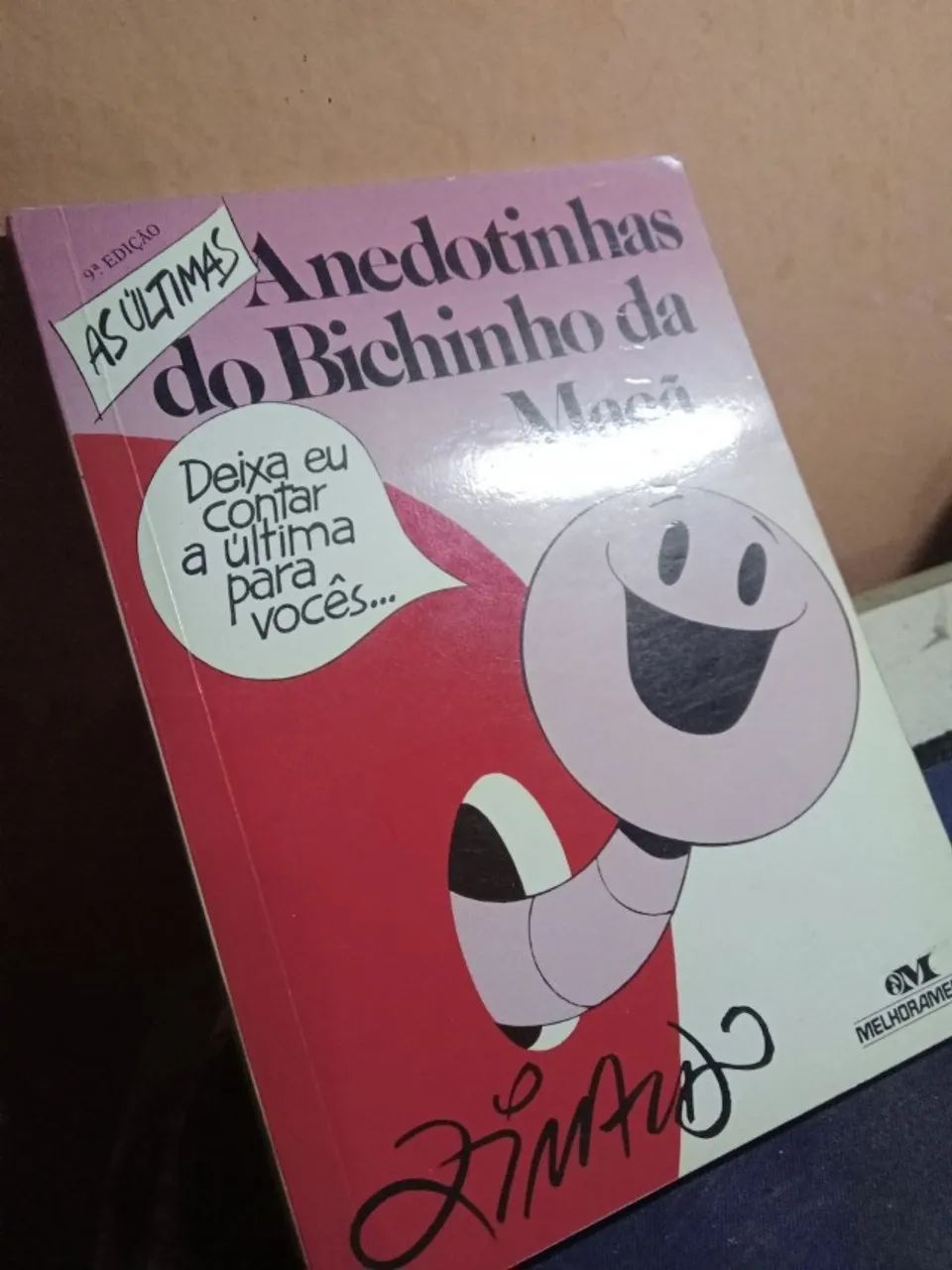 Livro As Ultimas Anedotinhas do Bichinho da Maça