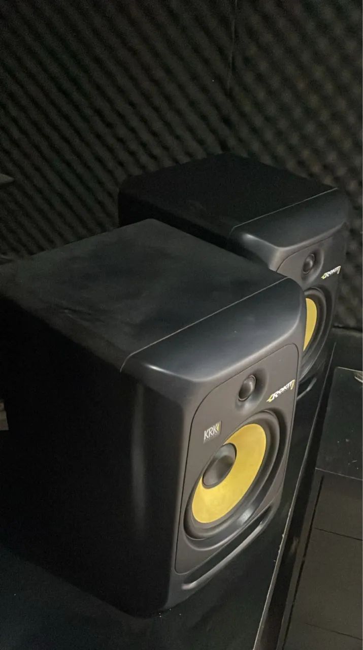 Monitor de áudio KRK ROKIT 8 ( par ) 
