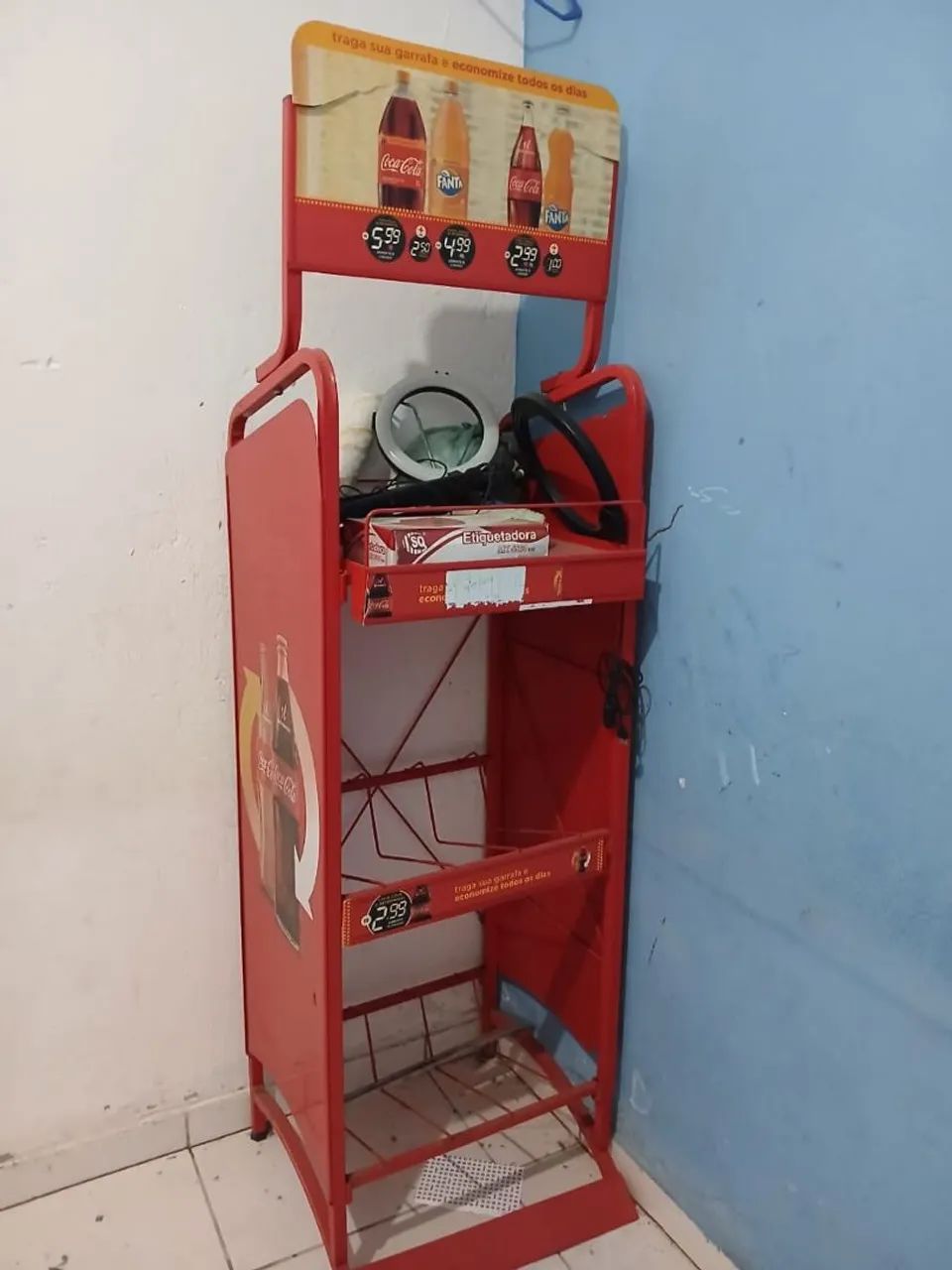 Expositor de garrafas 