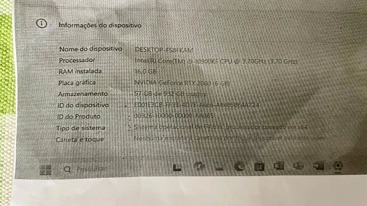 PC GAMER POTENTE - i9 + RTX 2060  - Foto 5