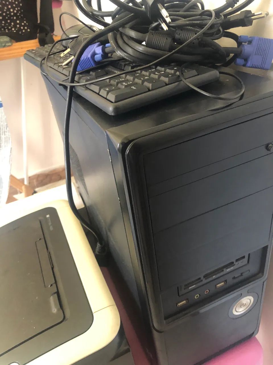 Impressora a laser Samsung, CPU, Teclado e Mouse  - Foto 5