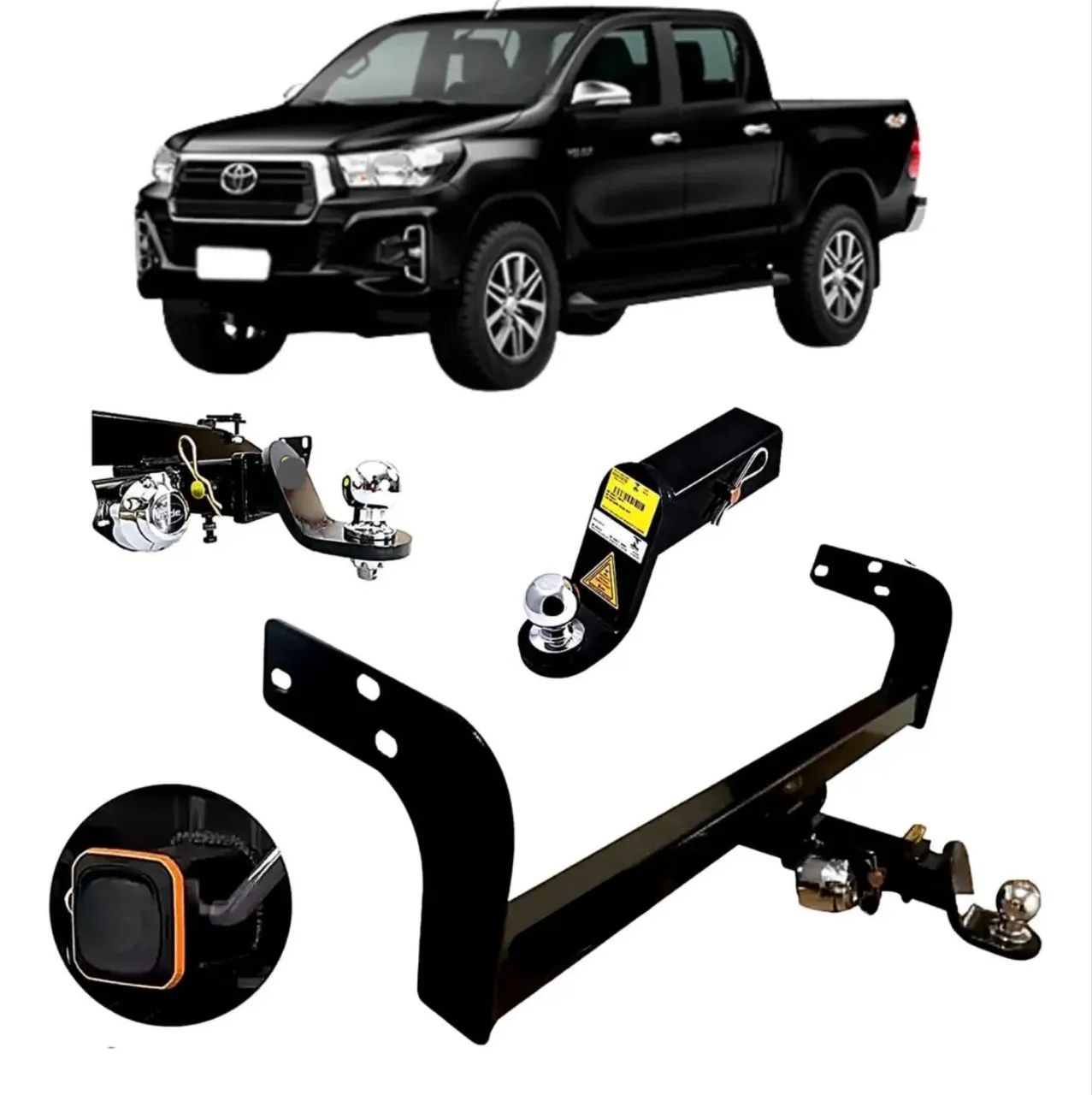 Engate reboque Hilux 2017-2020