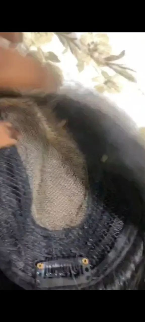 Topo de cabelo Brasileiro Humano 45 cm  - Foto 2