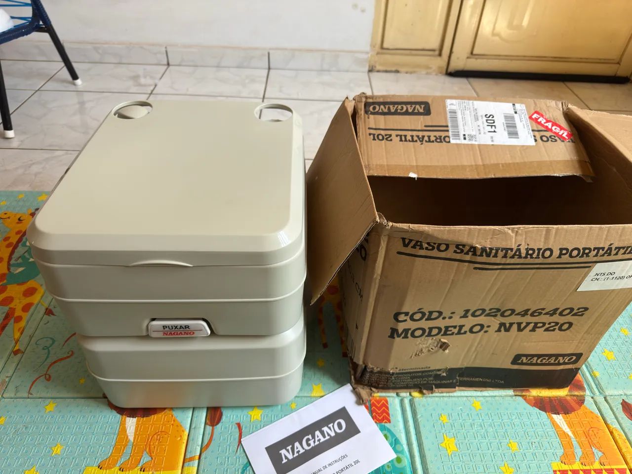 Vaso sanitário portátil  - Foto 3