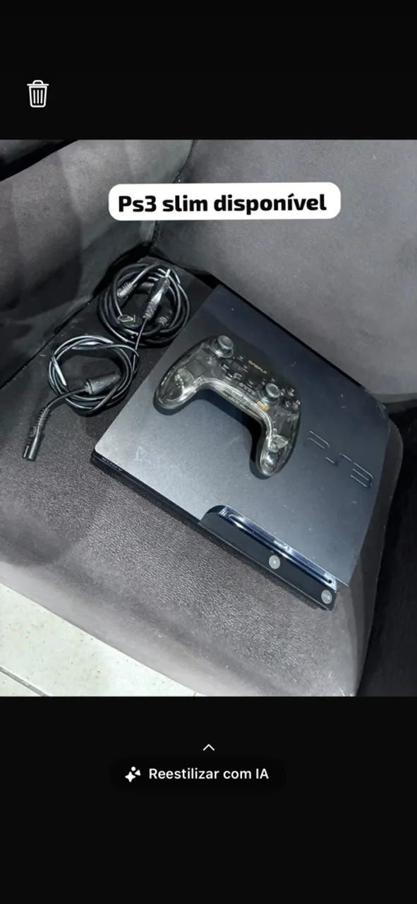 Ps3 slim funcionando perfeitamente  - Foto 2