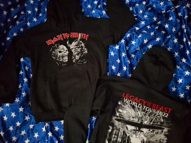 camisetas iron maiden, BRUCE DICKINSON, Guns n roses. 100% algodão, qualidade durabilidade - Foto 2
