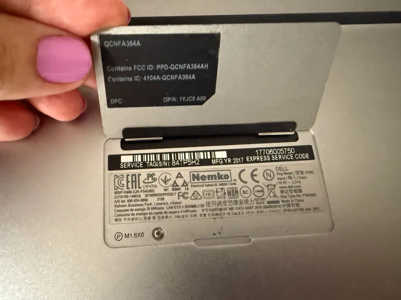 Carcaça Dell XPS 13 Com Tela Touch Seminova  - Foto 4