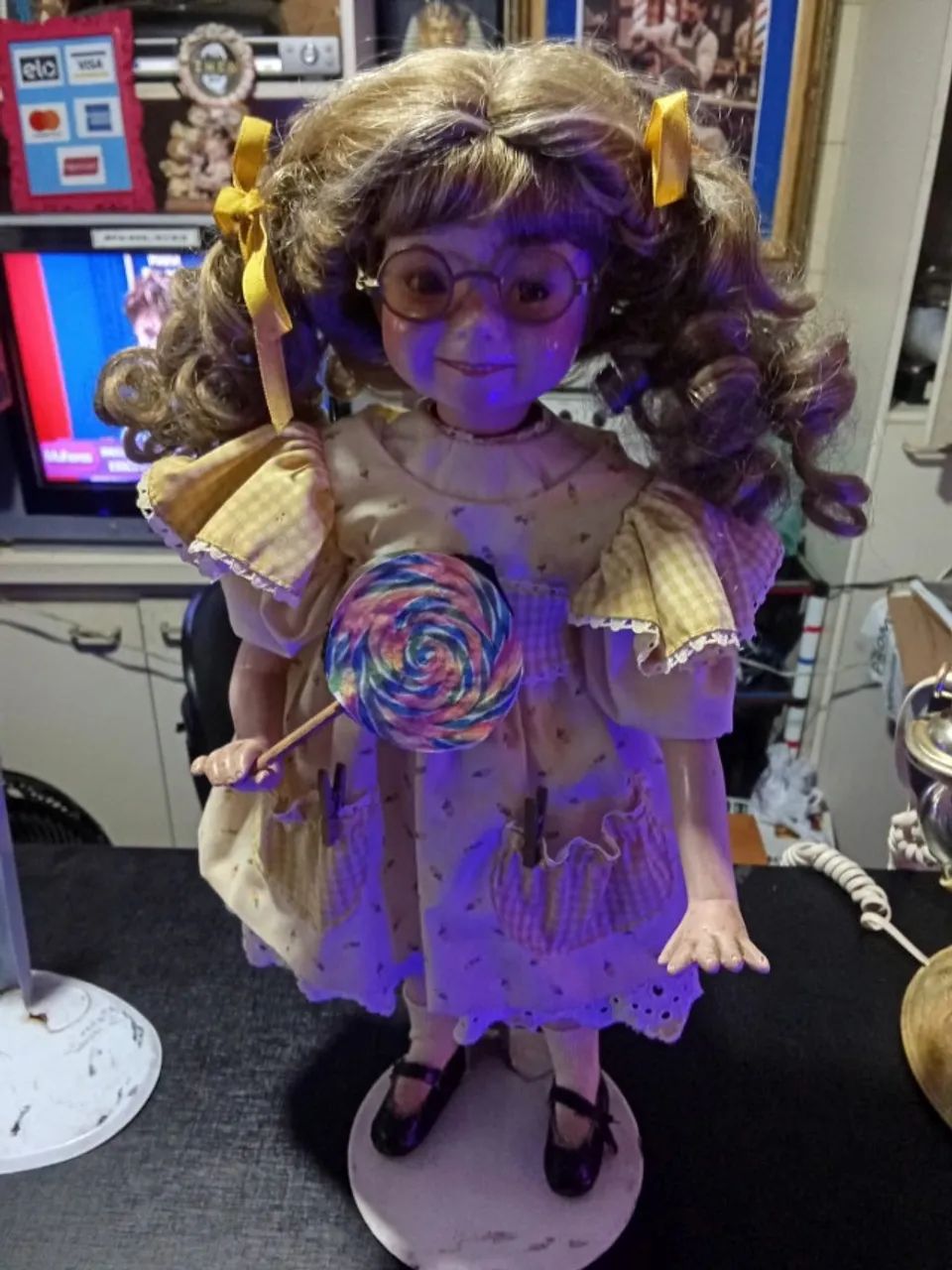 Boneca Porcelana Antiga  - Foto 4