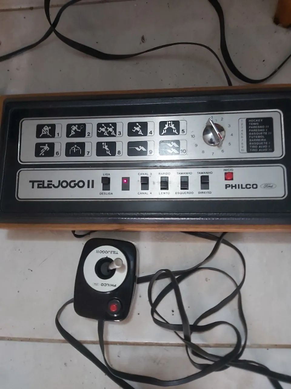Vídeo game telejogo philco 2 - Foto 5