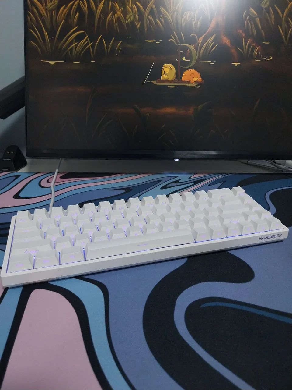 TECLADO MAGNETICO 68% TRI-MODE - Foto 2