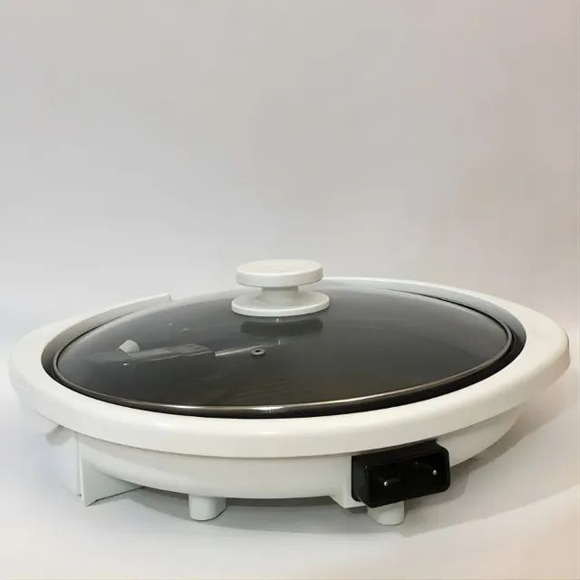 Grill Elétrico Fun Kitchen Família 40cm - Branco | Perfeito Estado - Foto 3