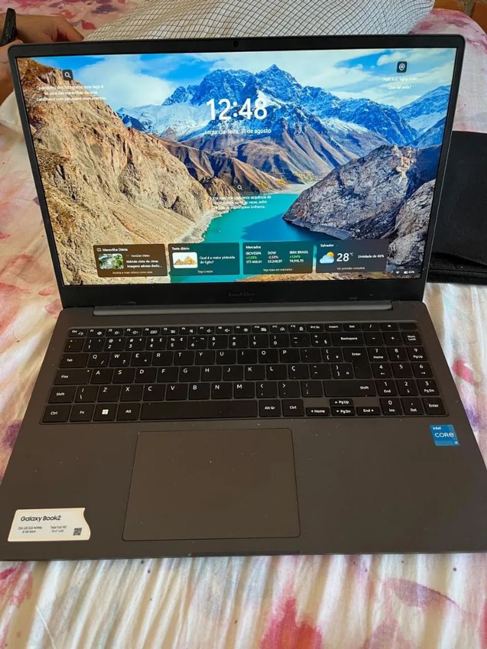 Notebook Samsung Galaxy Book2 
