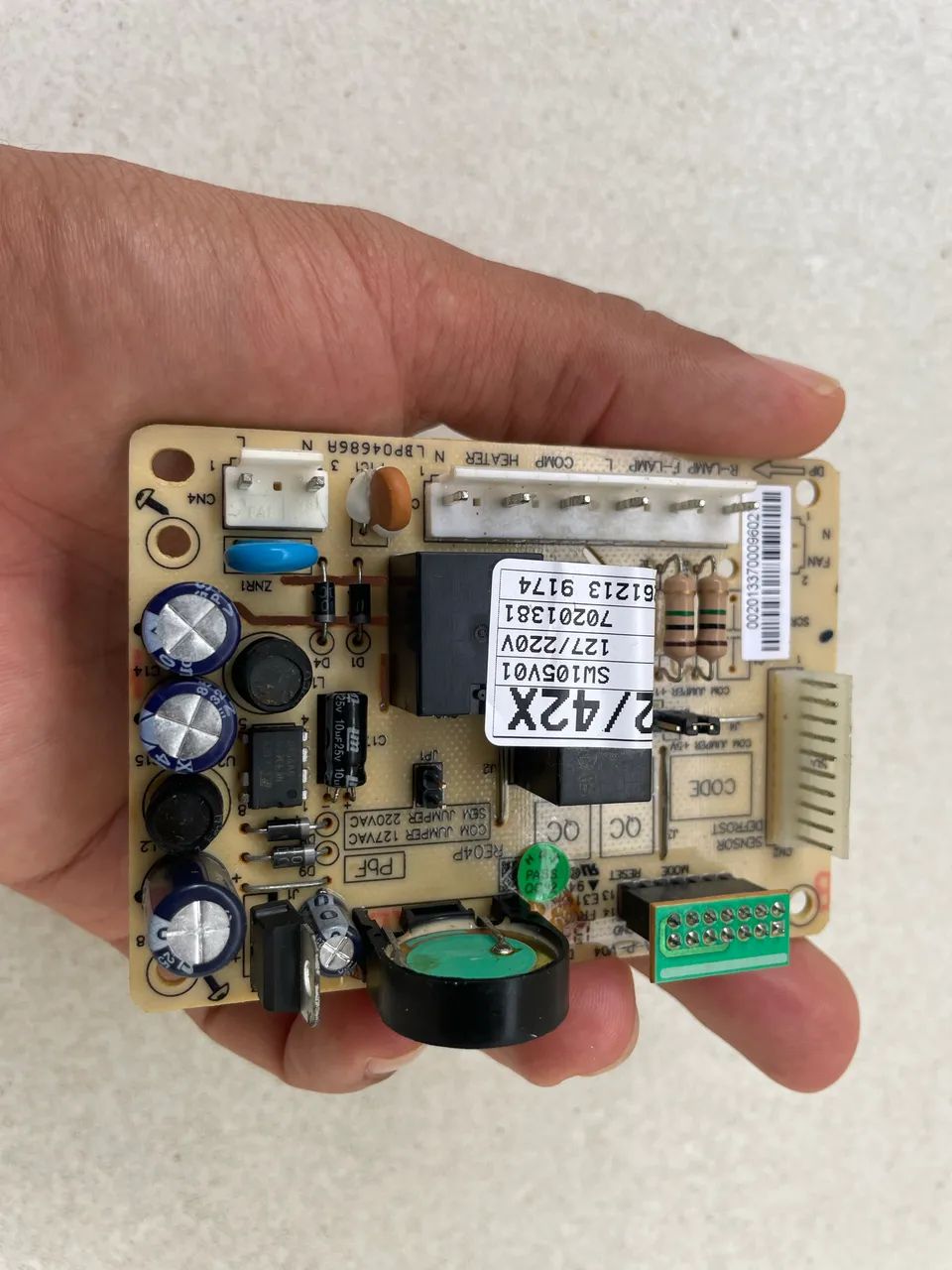Placa Geladeira Electrolux DF42/42X Bivolt