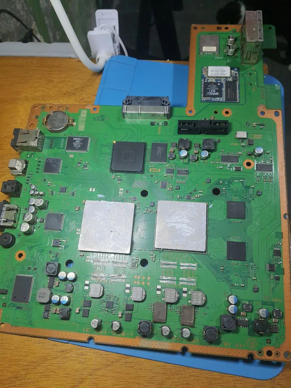 Placa Mãe ps3 com  curto.  - Foto 3