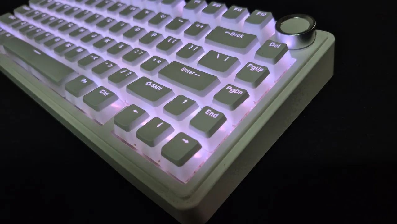 Teclado Gamer Mecânico Aula F75 + Pudding Keycaps<br> - Foto 2