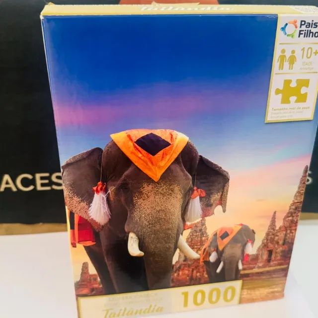 Quebra-cabeça modelo de 500 e de 1000 peças