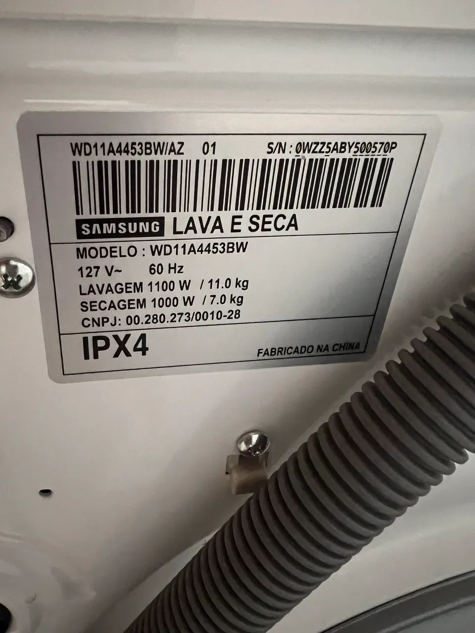 Vendo Lavadora Lava e Seca Samsung 