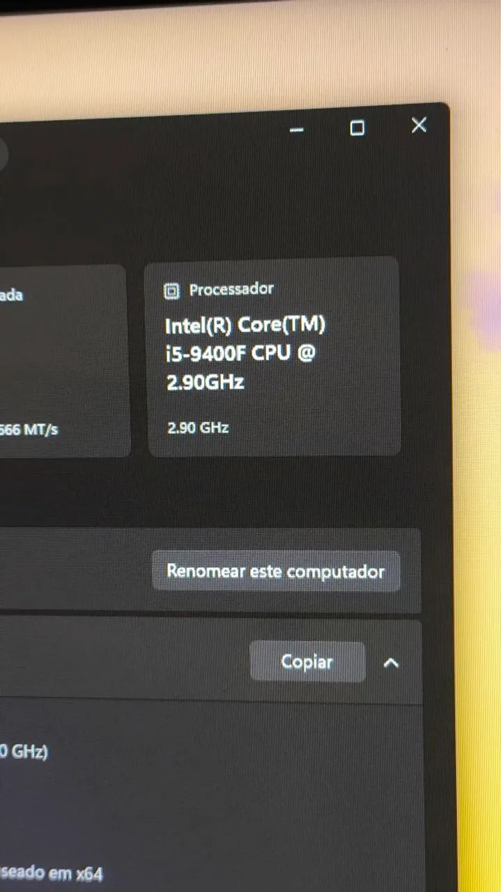 Placa mãe h310m + processador i5-9400F - Foto 2