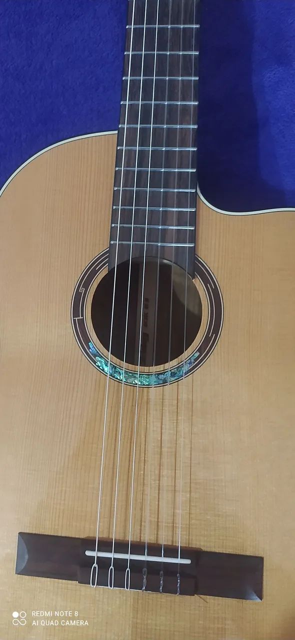 Violão Eletroacústico Strinberg Diamond Dc3sc Rt N Clássico. - Foto 4
