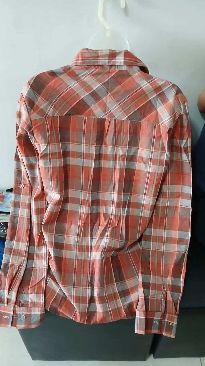 Camisa xadrez linda feminina - Foto 4