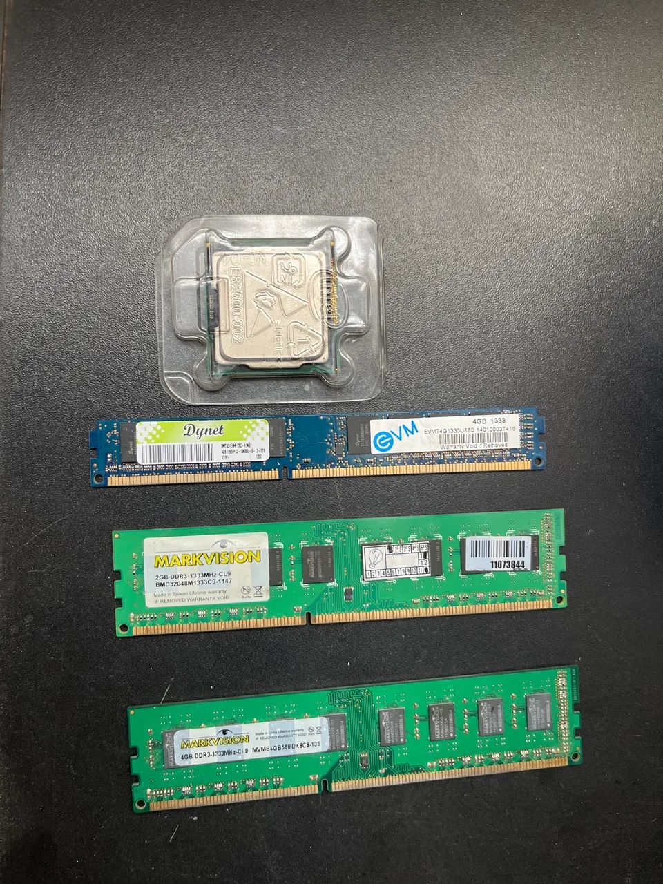 Kit processador e memória Ddr3 10GB