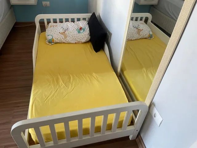 CAMA INFANTIL TOKSTOK COM COLCHÃO LUA BRANCA - Foto 2