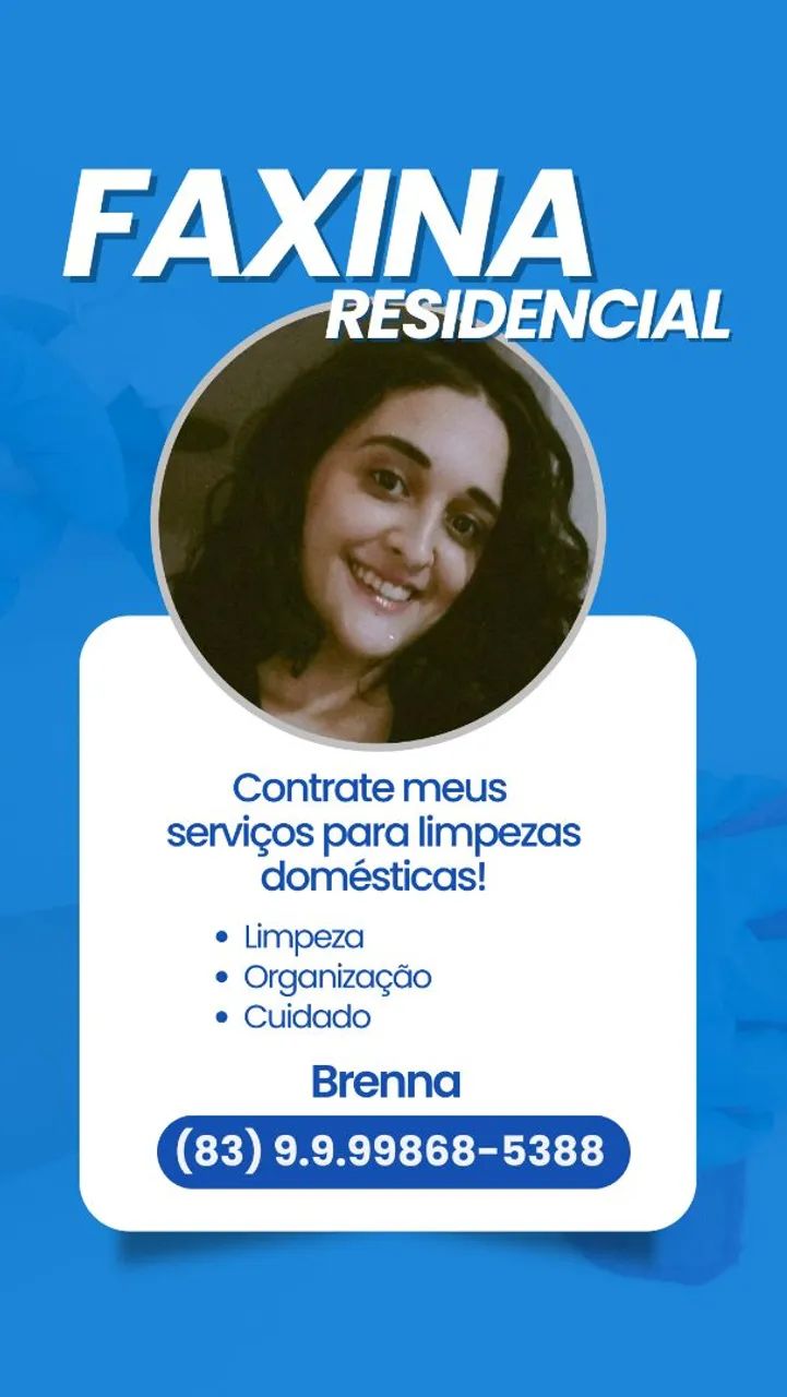 Diarista / faxina 