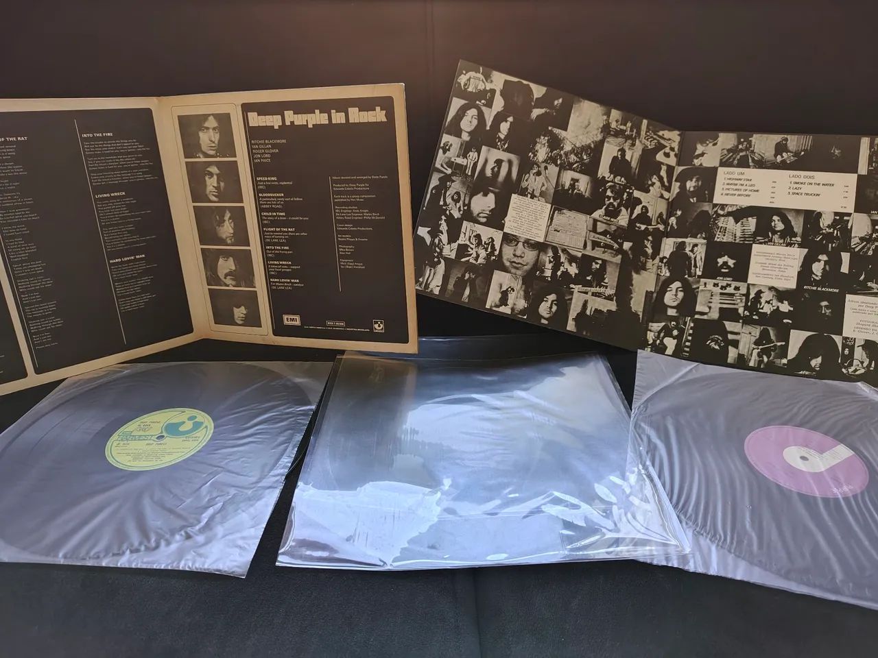Deep Purple 2 Lps In Rock e Machine Head - Foto 2