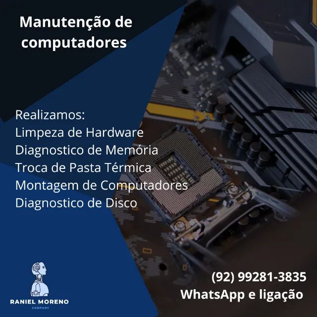 ? Formatação, Manutenção e Conserto de Computadores | Atendimento Rápido