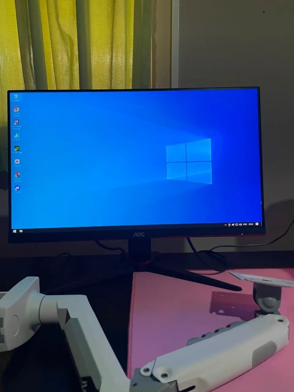 Monitor Gamer AOC 100HZ e 120HZ com Overclock (Com suporte Multiarticulado) - Foto 2