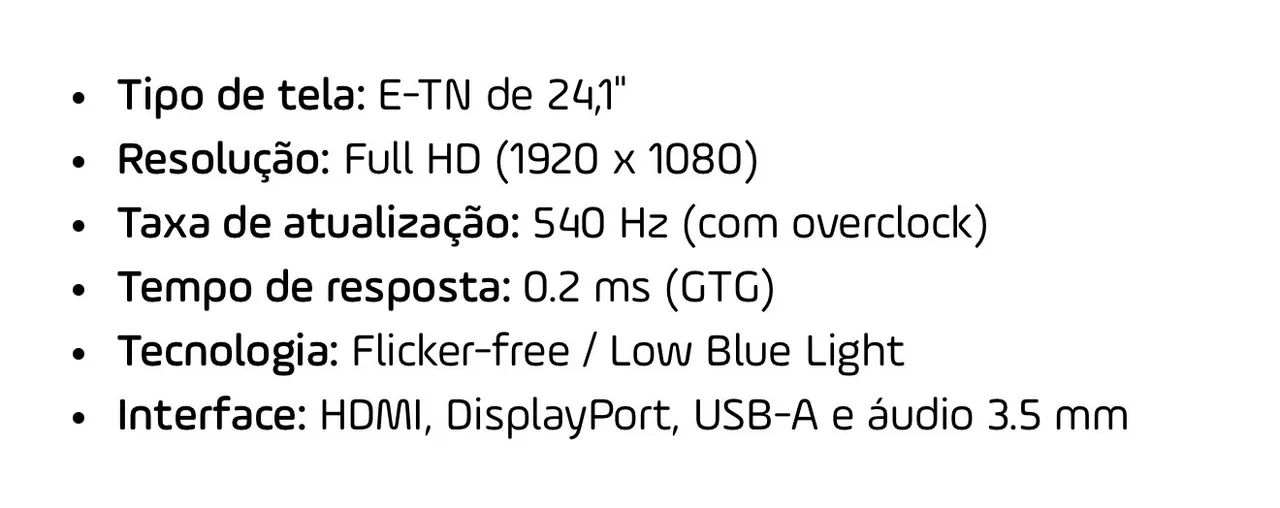Monitor 540hz Asus  Rog Swift Pro  - Foto 4