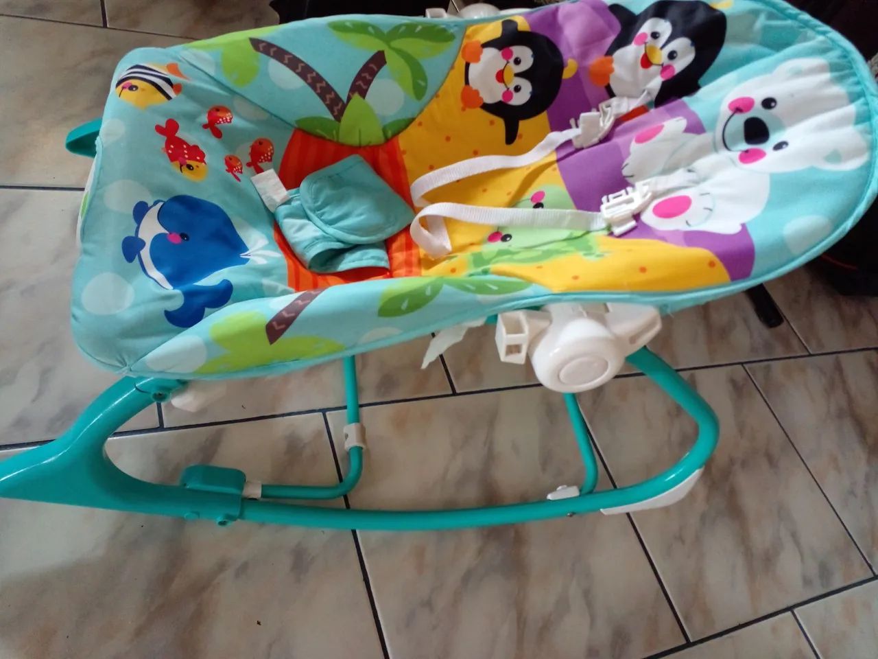 Cadeira de balanço pra bebê. - Foto 2