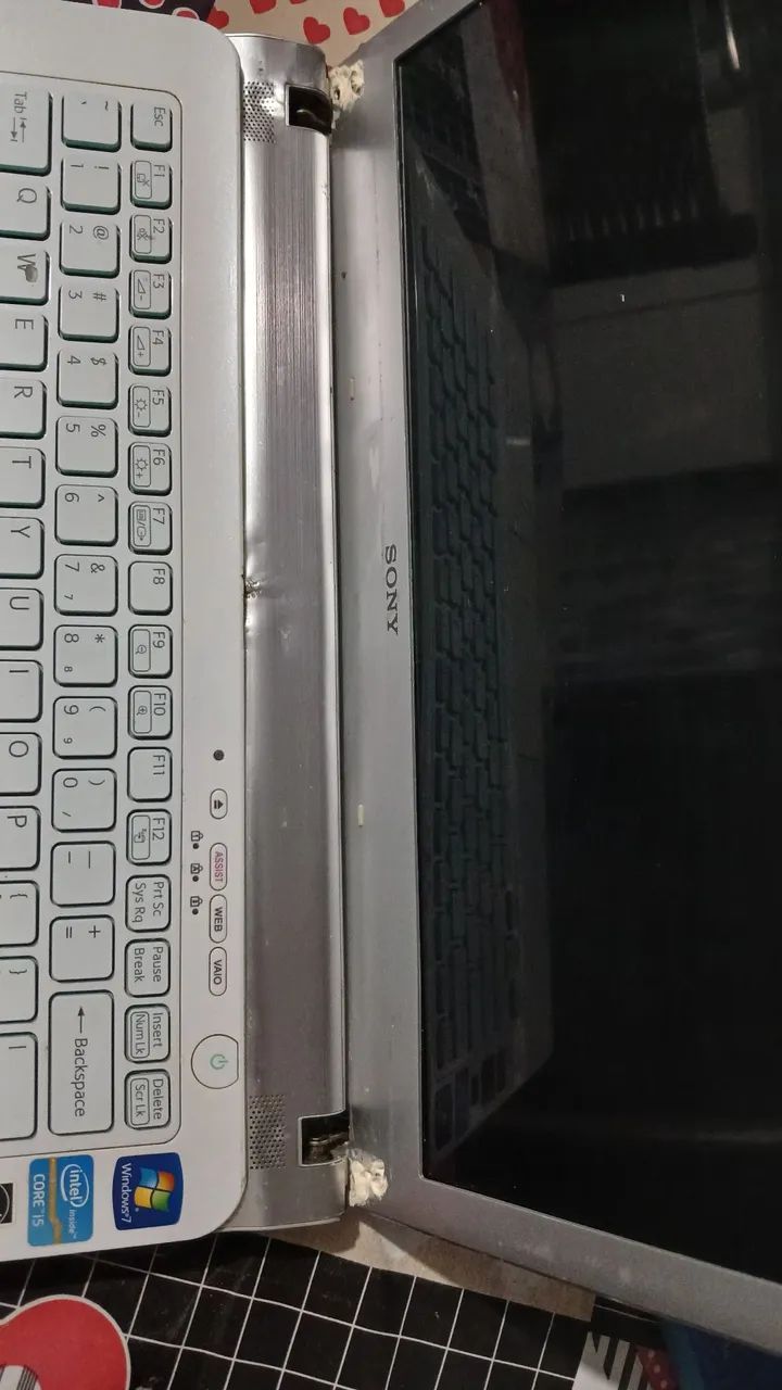 Notebook sony com defeito  - Foto 3