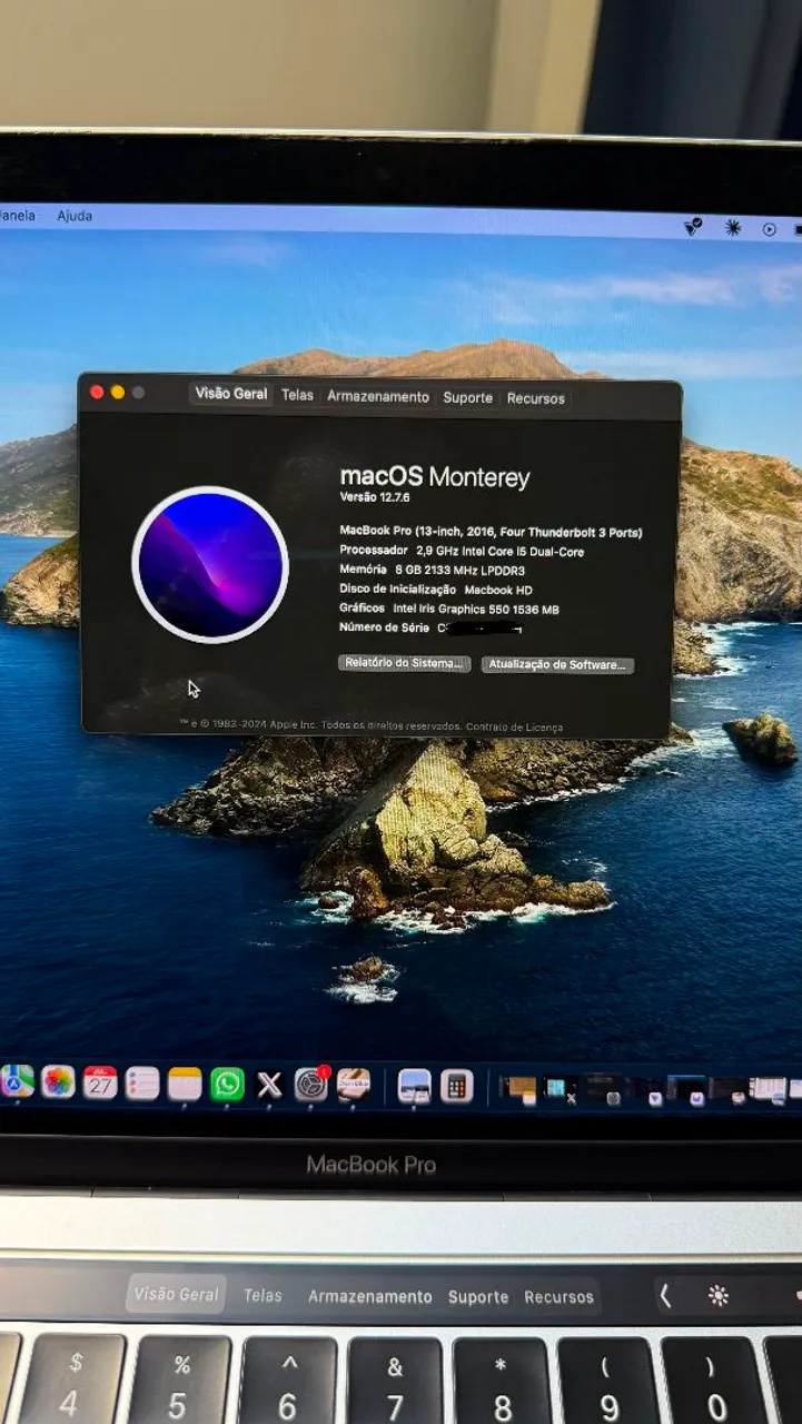 macbook pro touch bar 2016