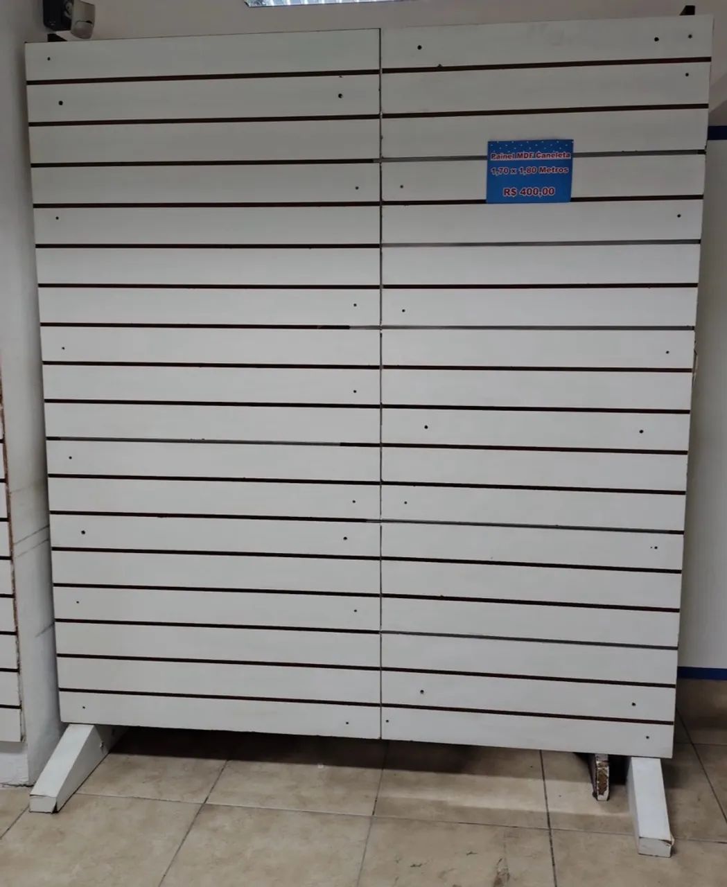 Placa mdf canaleta 