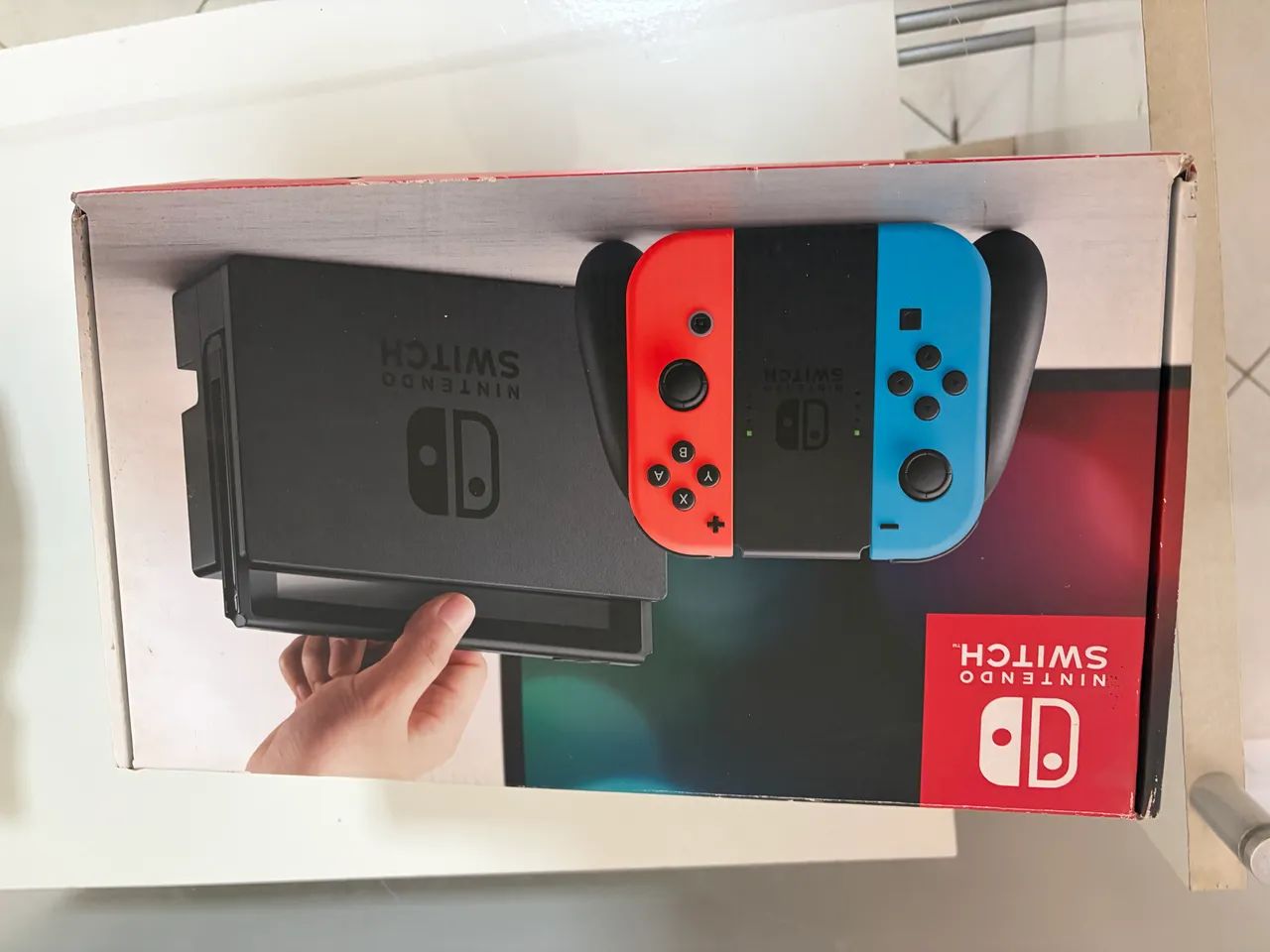 Nintendo Switch com Pro Contoller e SD 128GB - Foto 5