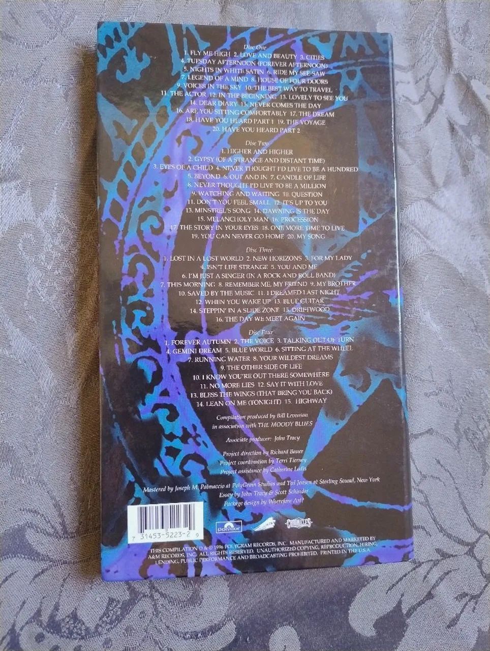 Box 5 CDs The Moody Blues - Time Treveller / Raríssimo  - Foto 5