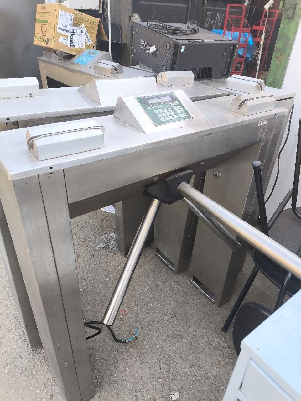 Catraca eletrônica de inox  - Foto 4