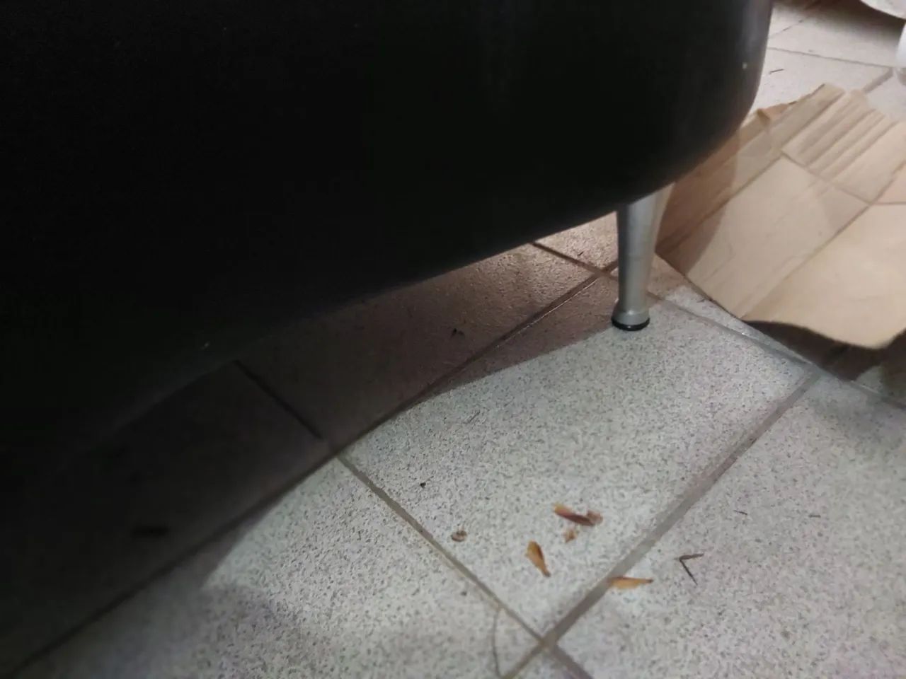 Sofa orgânico, 2 lugares, em courino - Foto 4