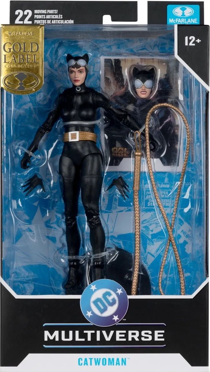 Mcfarlane toys - catwoman - batman:hush - gold label dc multiverse